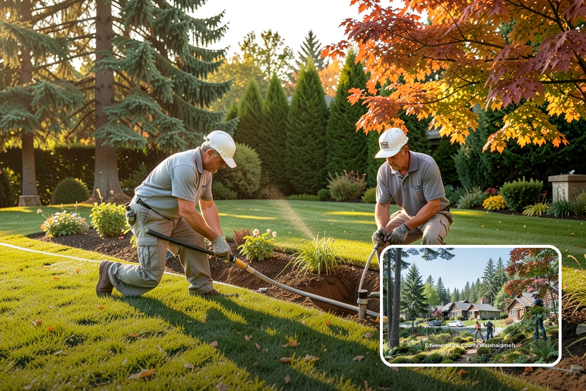 Irrigation Zone Repair in Edgewood, Pierce County, WA - Restores even coverage to a failing zone