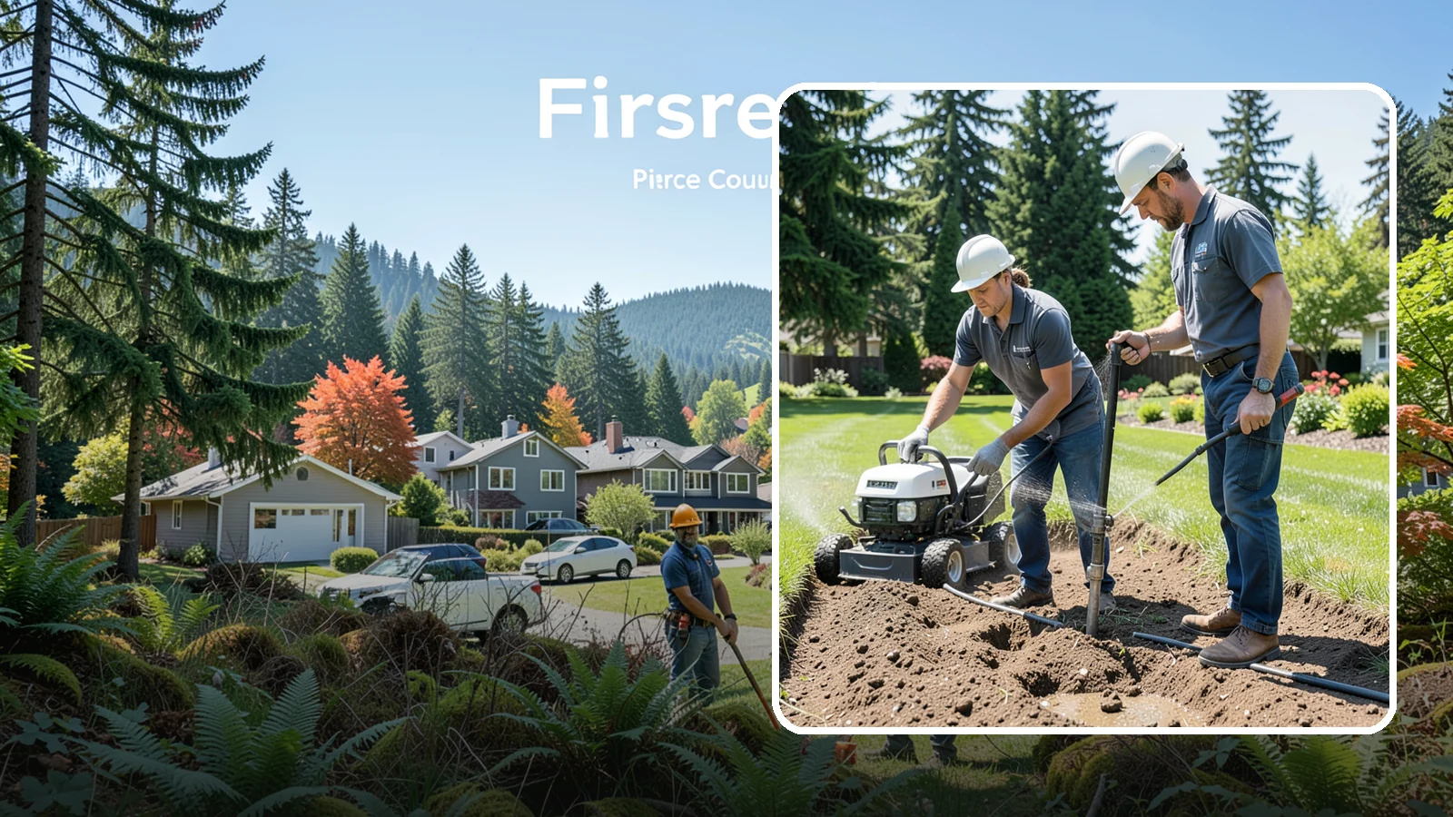 Irrigation Zone Repair in Fircrest, Pierce County, WA - We diagnose and repair individual sprinkler zones that spray unevenly, stay dry, or waste water, restoring balanced coverage...