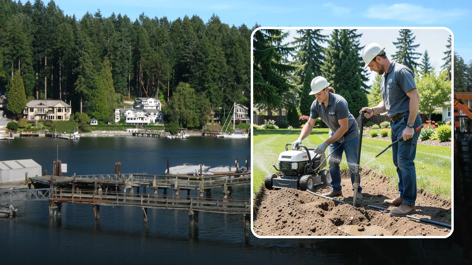 Irrigation Zone Repair in Gig Harbor, Pierce County, WA - We diagnose and repair individual sprinkler zones that spray unevenly, stay dry, or waste water, restoring balanced coverage...