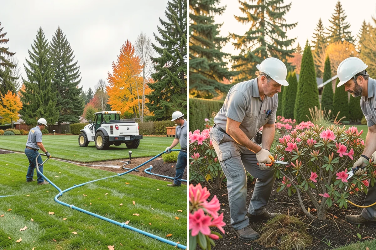 Irrigation Zone Repair in Langley, Island County, WA - Run and observe the zone's spray pattern