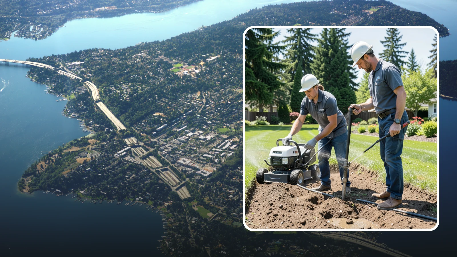 Irrigation Zone Repair in Mercer Island, King County, WA - We diagnose and repair individual sprinkler zones that spray unevenly, stay dry, or waste water, restoring balanced coverage...