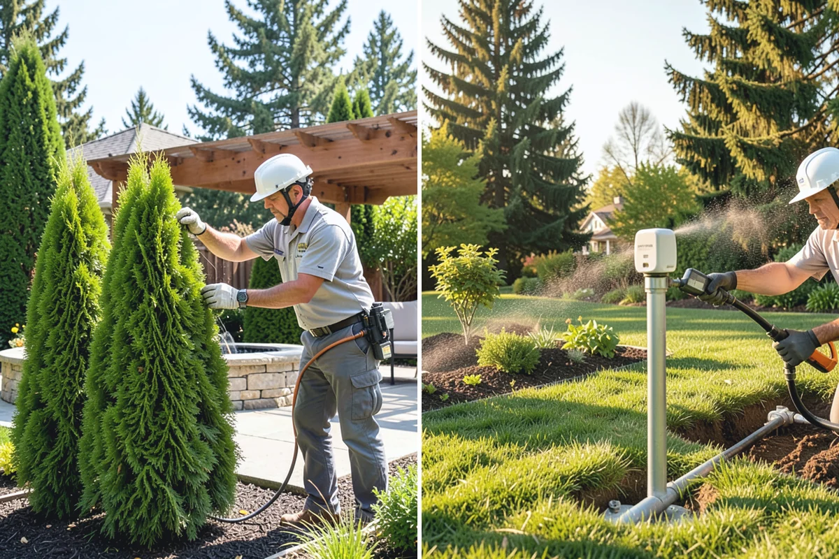 Irrigation Zone Repair in Roy, Pierce County, WA - Run and observe the zone's spray pattern