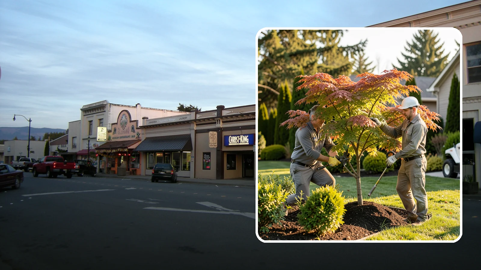 Japanese Maple Pruning in Burlington, Skagit County, WA - Careful, artful pruning that preserves the delicate layered form Japanese maples are prized for.