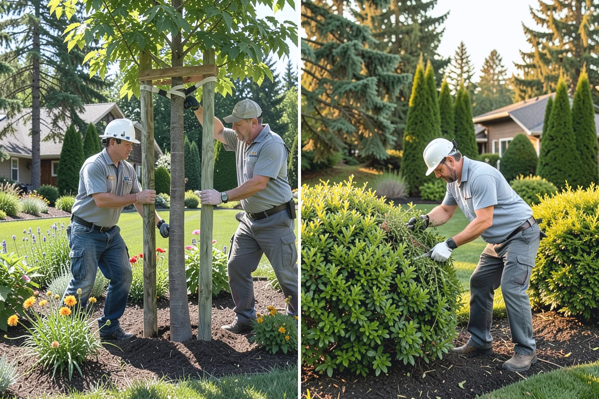 Japanese Maple Pruning in Des Moines, King County, WA - Assess the tree's natural form and health