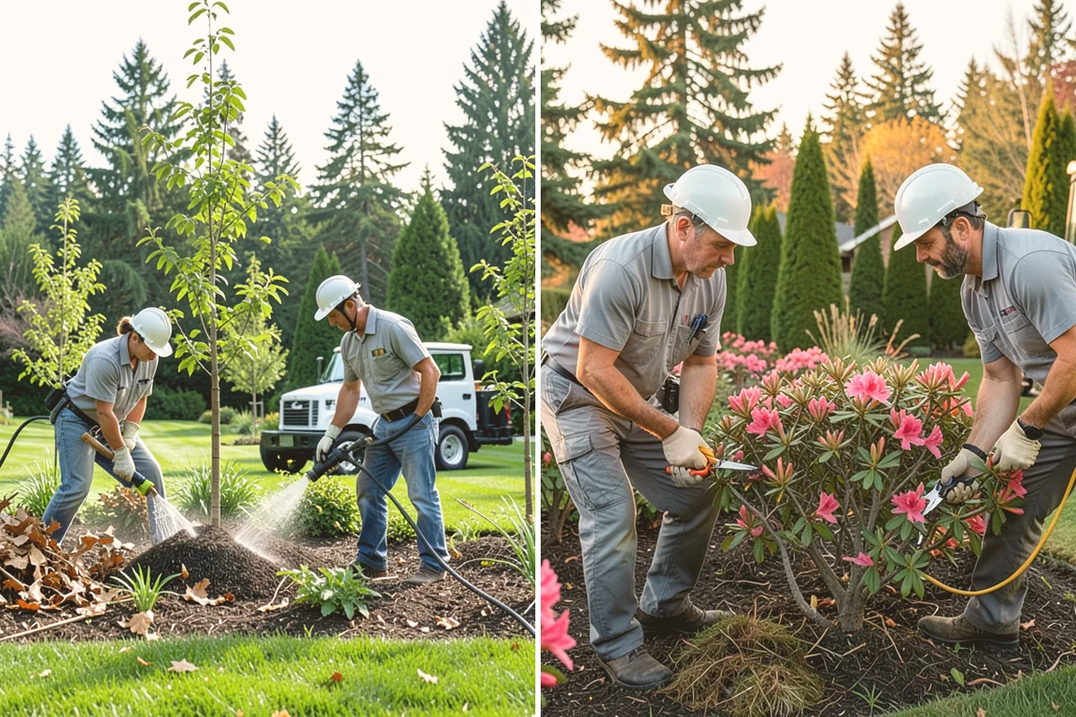 Japanese Maple Pruning in Edmonds, Snohomish County, WA - Assess the tree's natural form and health