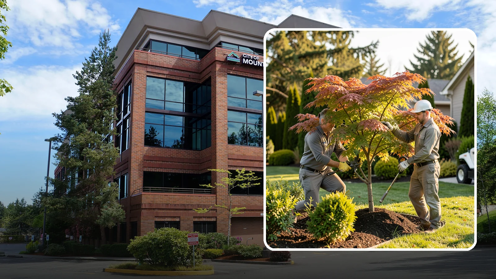 Japanese Maple Pruning in Mountlake Terrace, Snohomish County, WA - Careful, artful pruning that preserves the delicate layered form Japanese maples are prized for.