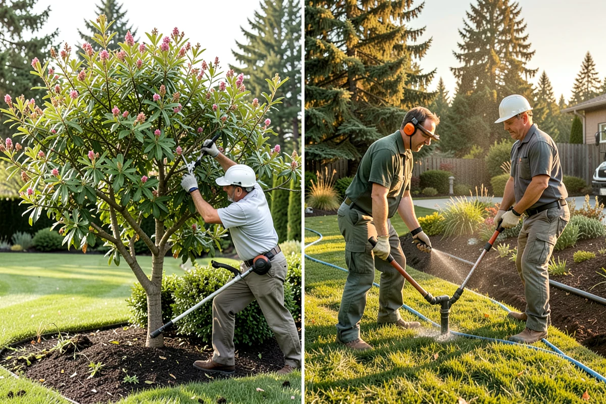 Japanese Maple Pruning in Seattle, King County, WA - Assess the tree's natural form and health