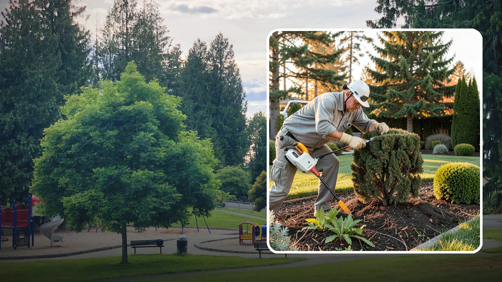 Juniper Pruning in Bonney Lake, Pierce County, WA - Careful selective pruning of junipers that respects their no-regrowth-from-old-wood habit to maintain shape and health.