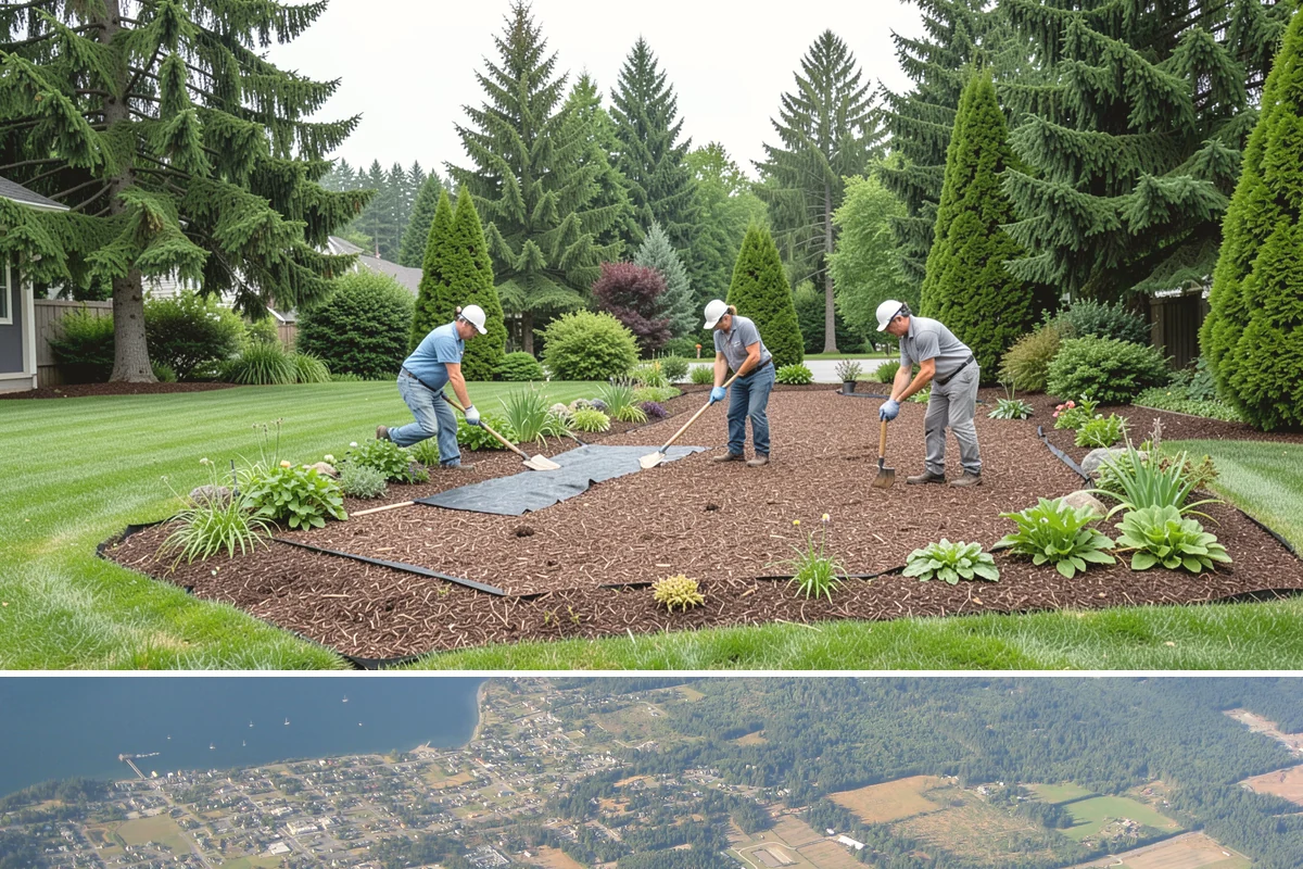 Juniper Pruning in Coupeville, Island County, WA - In Western Washington, prune junipers in late winter to early spring, cutting only into green growth since they will not resprout...
