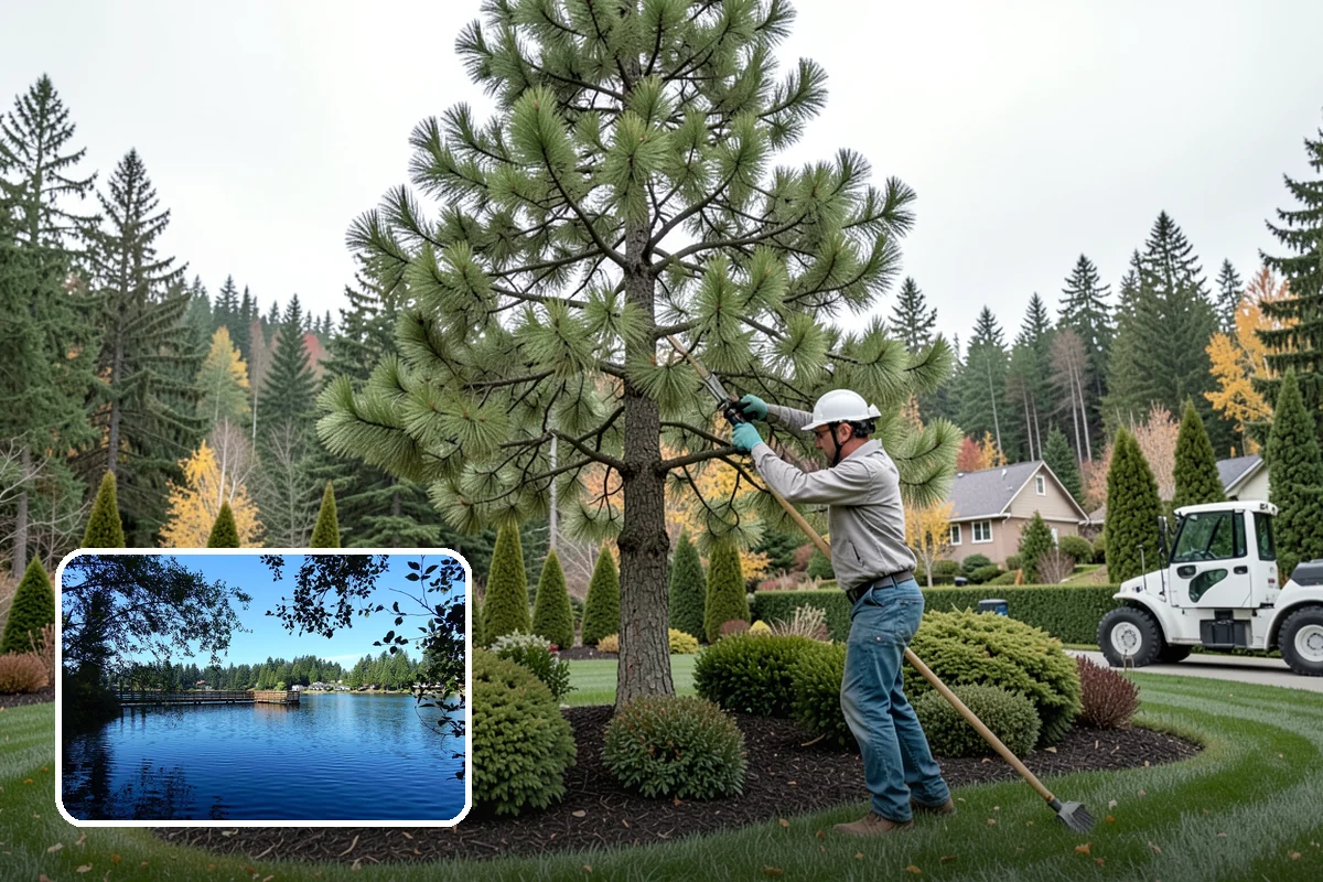 Juniper Pruning in Federal Way, King County, WA - Maintains natural form without creating permanent bare spots