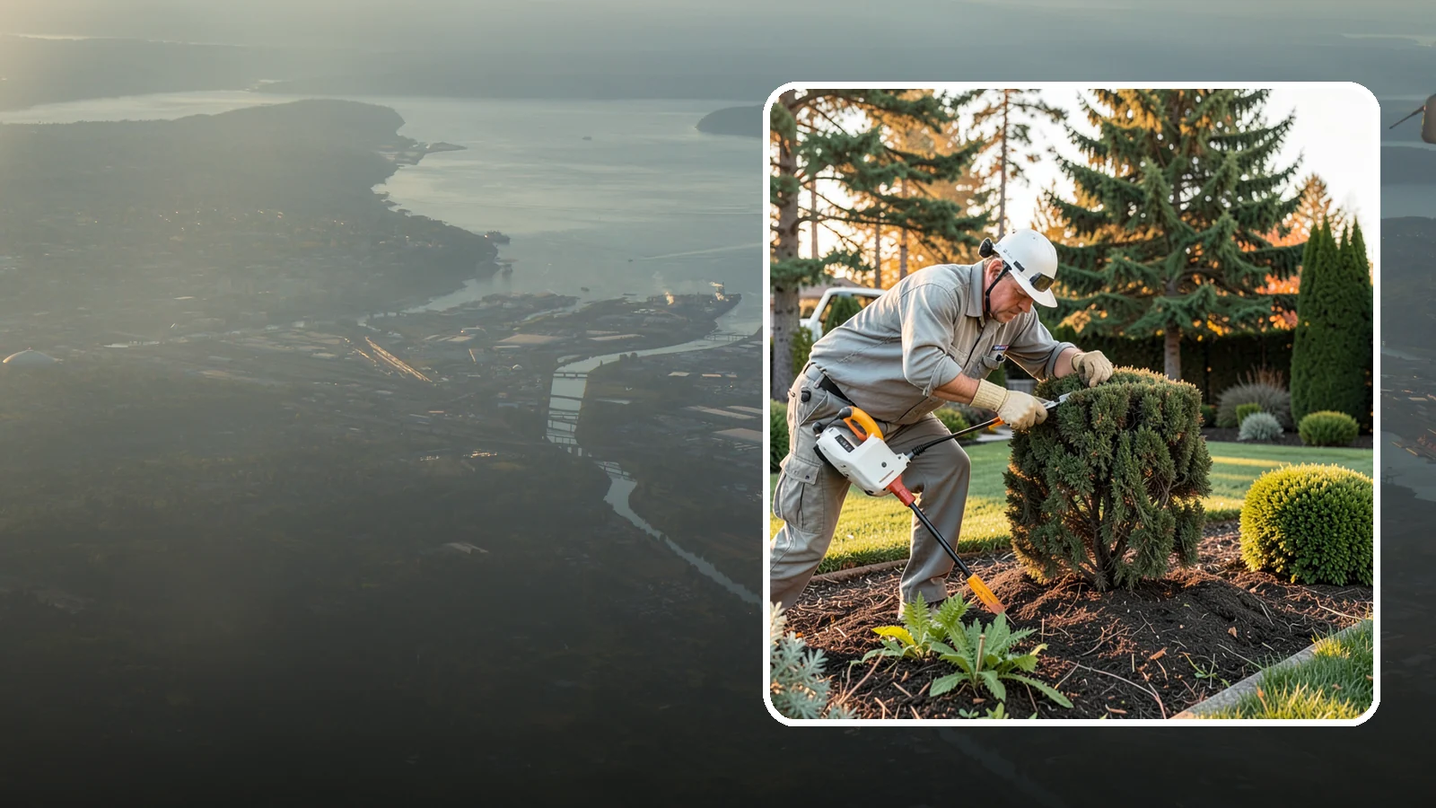 Juniper Pruning in Fife, Pierce County, WA - Careful selective pruning of junipers that respects their no-regrowth-from-old-wood habit to maintain shape and health.