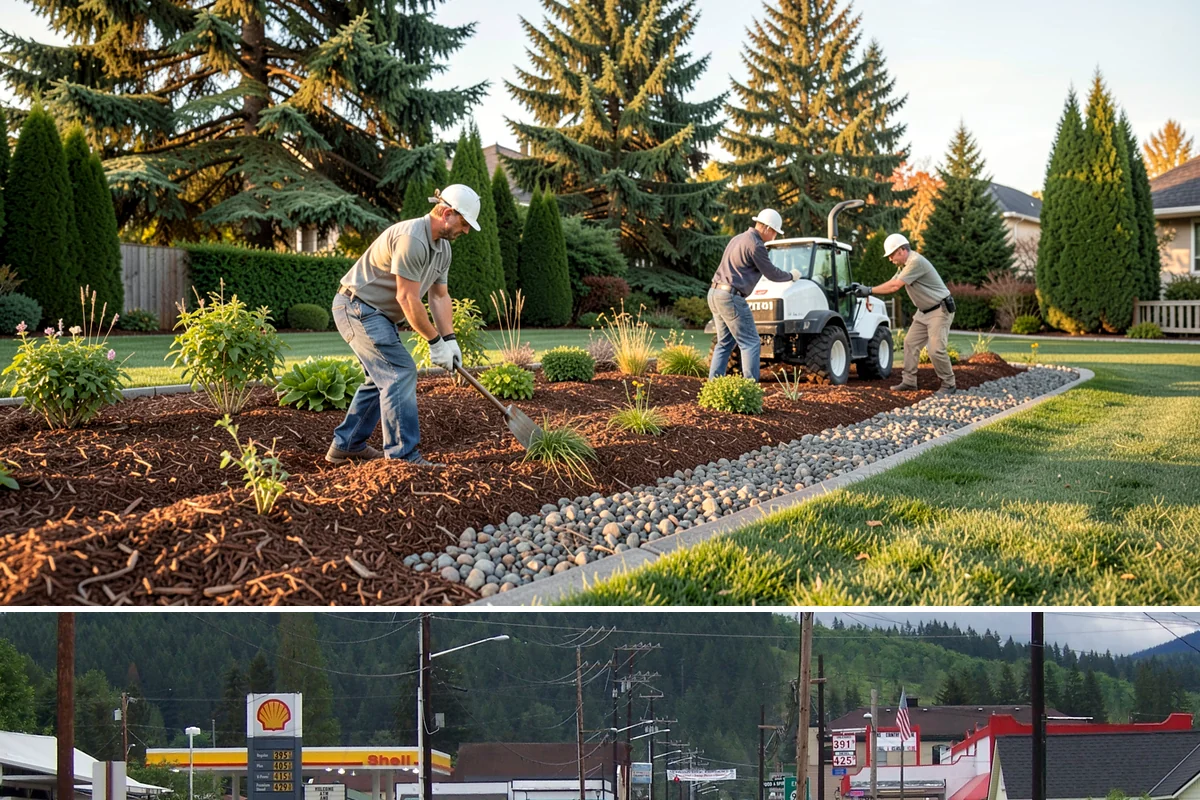 Juniper Pruning in Granite Falls, Snohomish County, WA - In Western Washington, prune junipers in late winter to early spring, cutting only into green growth since they will not resprout...