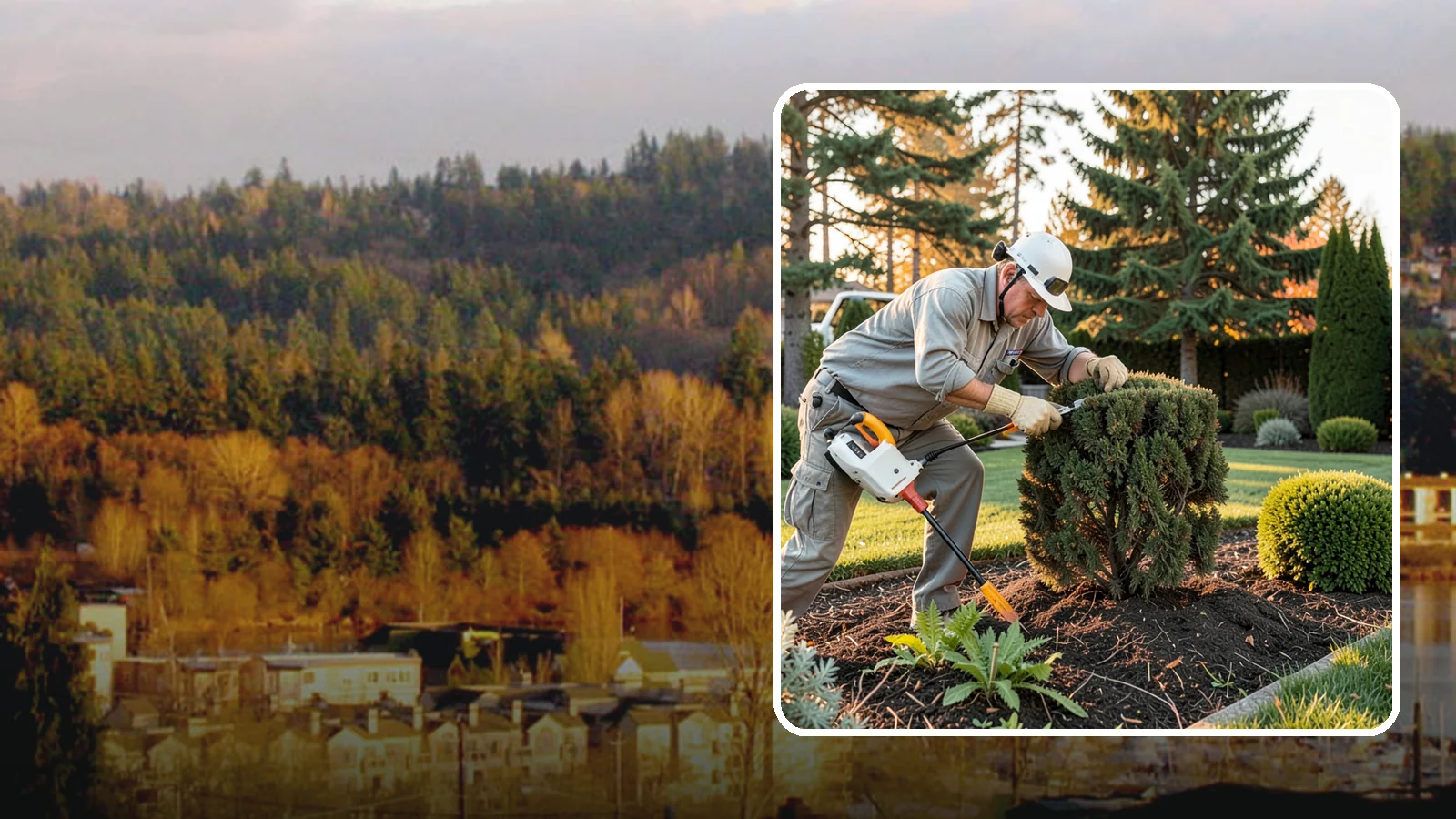 Juniper Pruning in Kenmore, King County, WA - Careful selective pruning of junipers that respects their no-regrowth-from-old-wood habit to maintain shape and health.