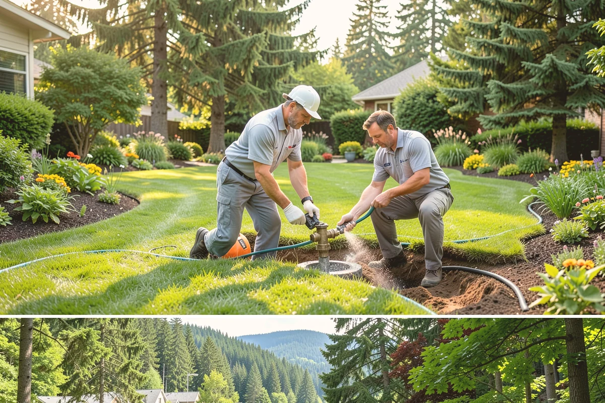 Juniper Pruning in Lake Forest Park, King County, WA - In Western Washington, prune junipers in late winter to early spring, cutting only into green growth since they will not resprout...