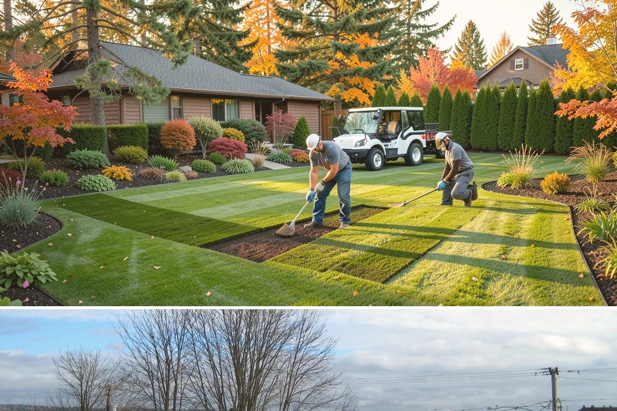 Juniper Pruning in Langley, Island County, WA - In Western Washington, prune junipers in late winter to early spring, cutting only into green growth since they will not resprout...
