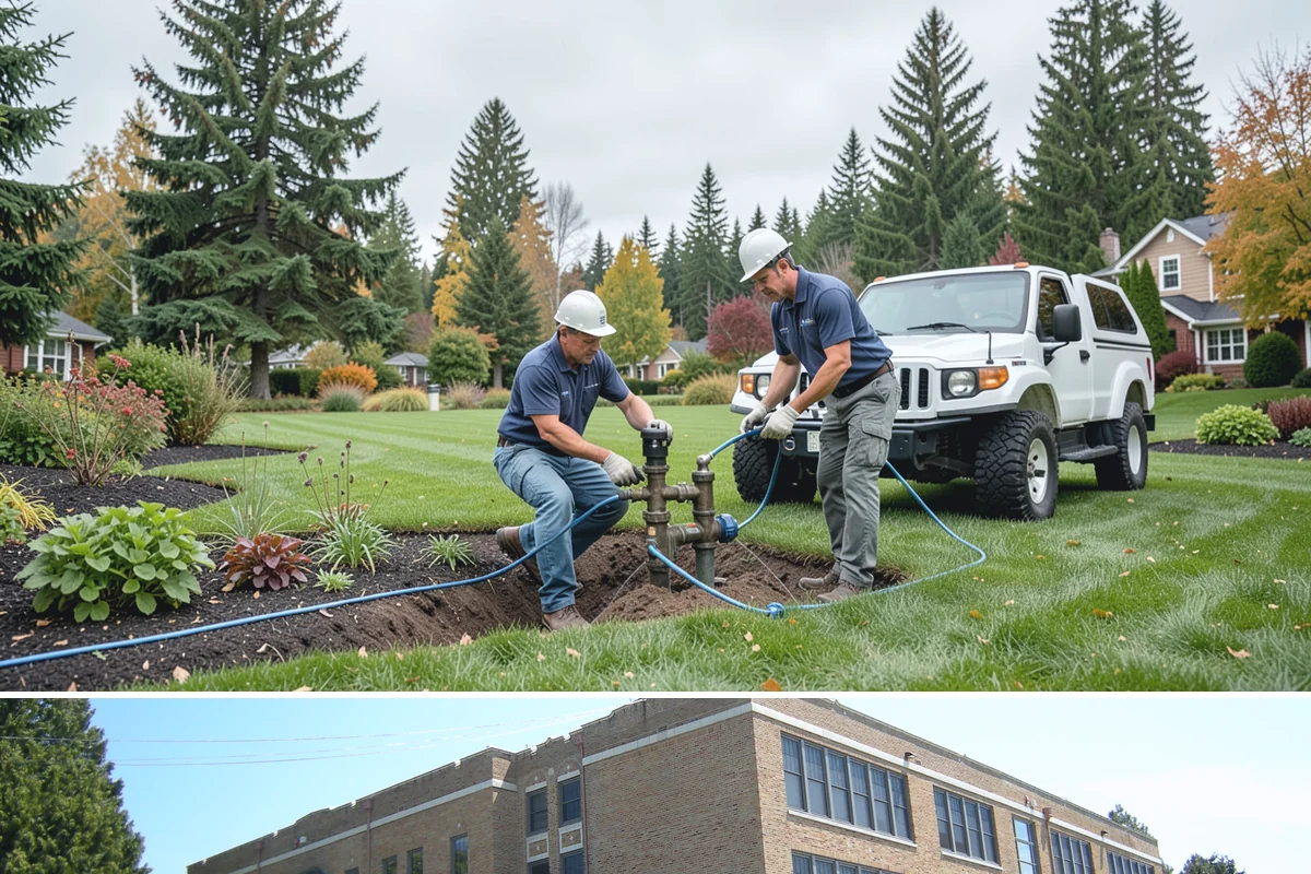 Juniper Pruning in Maple Valley, King County, WA - In Western Washington, prune junipers in late winter to early spring, cutting only into green growth since they will not resprout...
