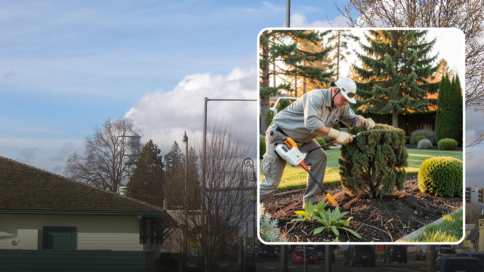 Juniper Pruning in Marysville, Snohomish County, WA - Careful selective pruning of junipers that respects their no-regrowth-from-old-wood habit to maintain shape and health.