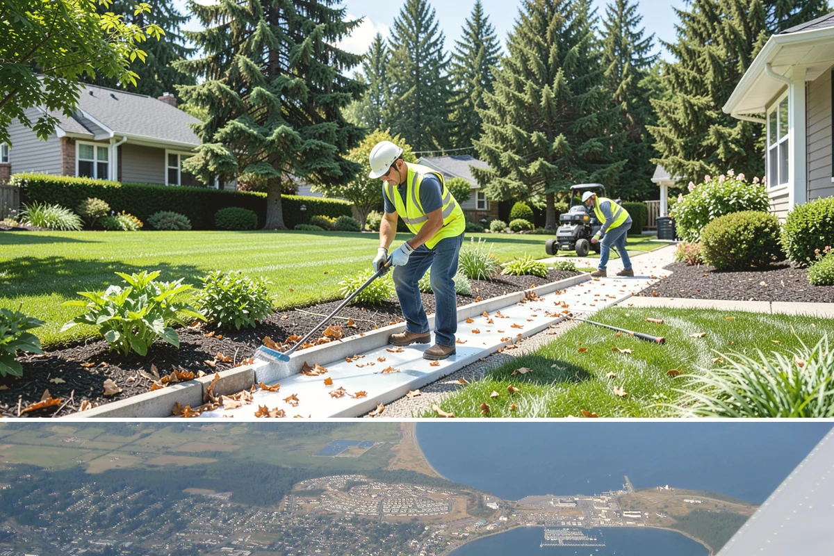 Juniper Pruning in Oak Harbor, Island County, WA - In Western Washington, prune junipers in late winter to early spring, cutting only into green growth since they will not resprout...