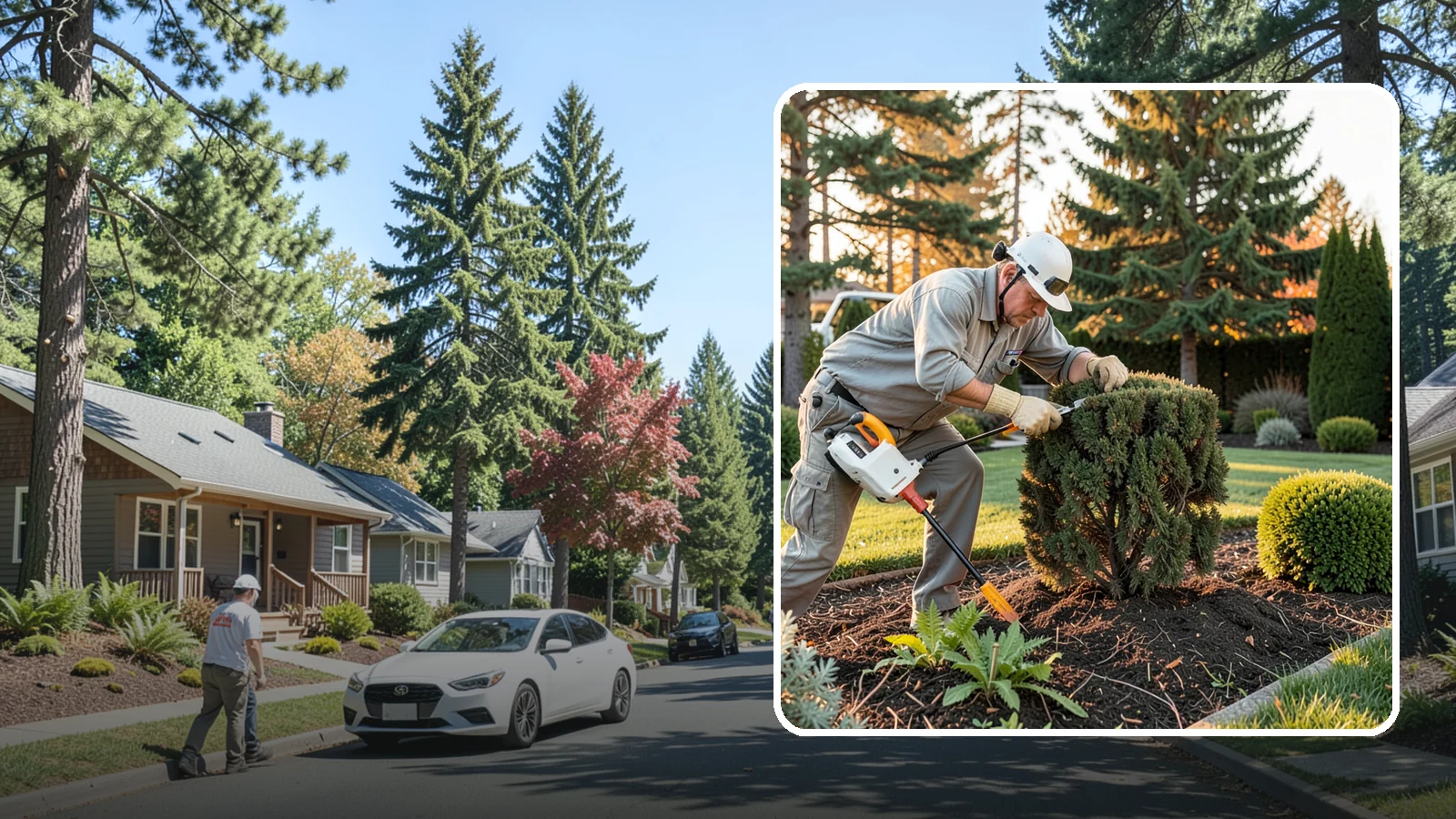 Juniper Pruning in Orting, Pierce County, WA - Careful selective pruning of junipers that respects their no-regrowth-from-old-wood habit to maintain shape and health.
