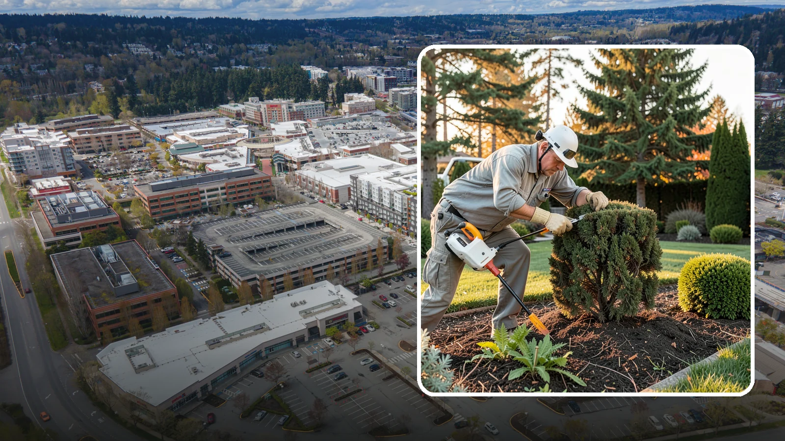 Juniper Pruning in Redmond, King County, WA - Careful selective pruning of junipers that respects their no-regrowth-from-old-wood habit to maintain shape and health.