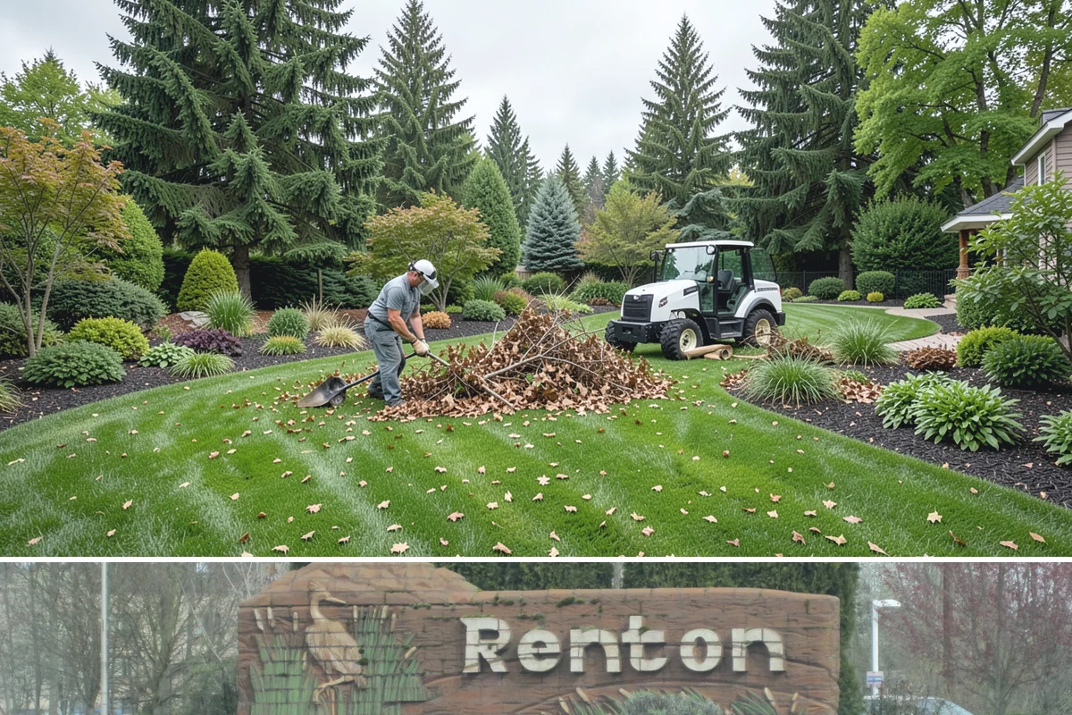 Juniper Pruning in Renton, King County, WA - In Western Washington, prune junipers in late winter to early spring, cutting only into green growth since they will not resprout...