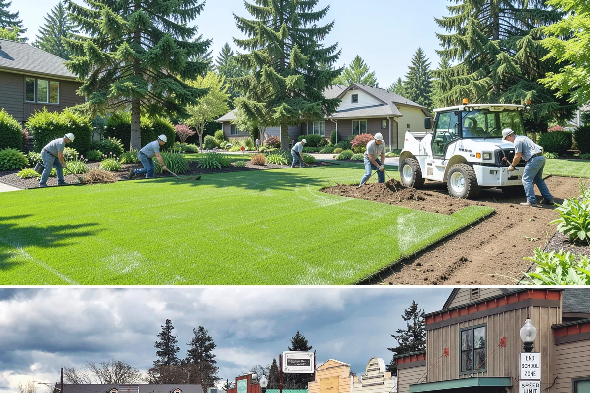 Juniper Pruning in Roy, Pierce County, WA - In Western Washington, prune junipers in late winter to early spring, cutting only into green growth since they will not resprout...