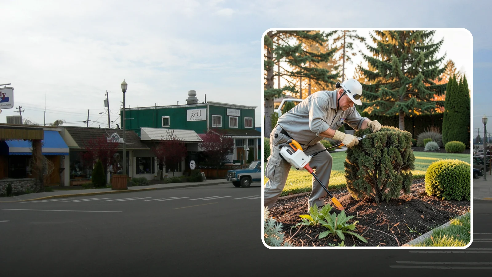 Juniper Pruning in Stanwood, Snohomish County, WA - Careful selective pruning of junipers that respects their no-regrowth-from-old-wood habit to maintain shape and health.