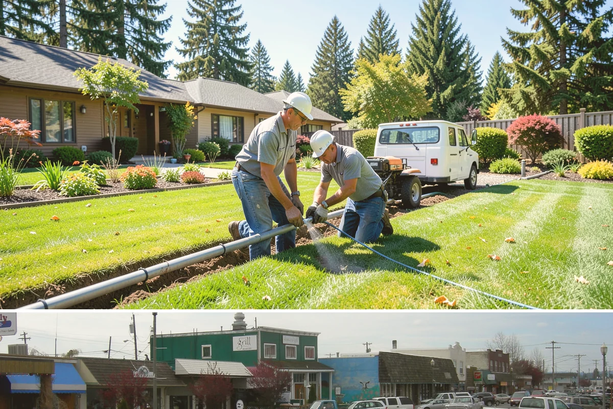 Juniper Pruning in Stanwood, Snohomish County, WA - In Western Washington, prune junipers in late winter to early spring, cutting only into green growth since they will not resprout...