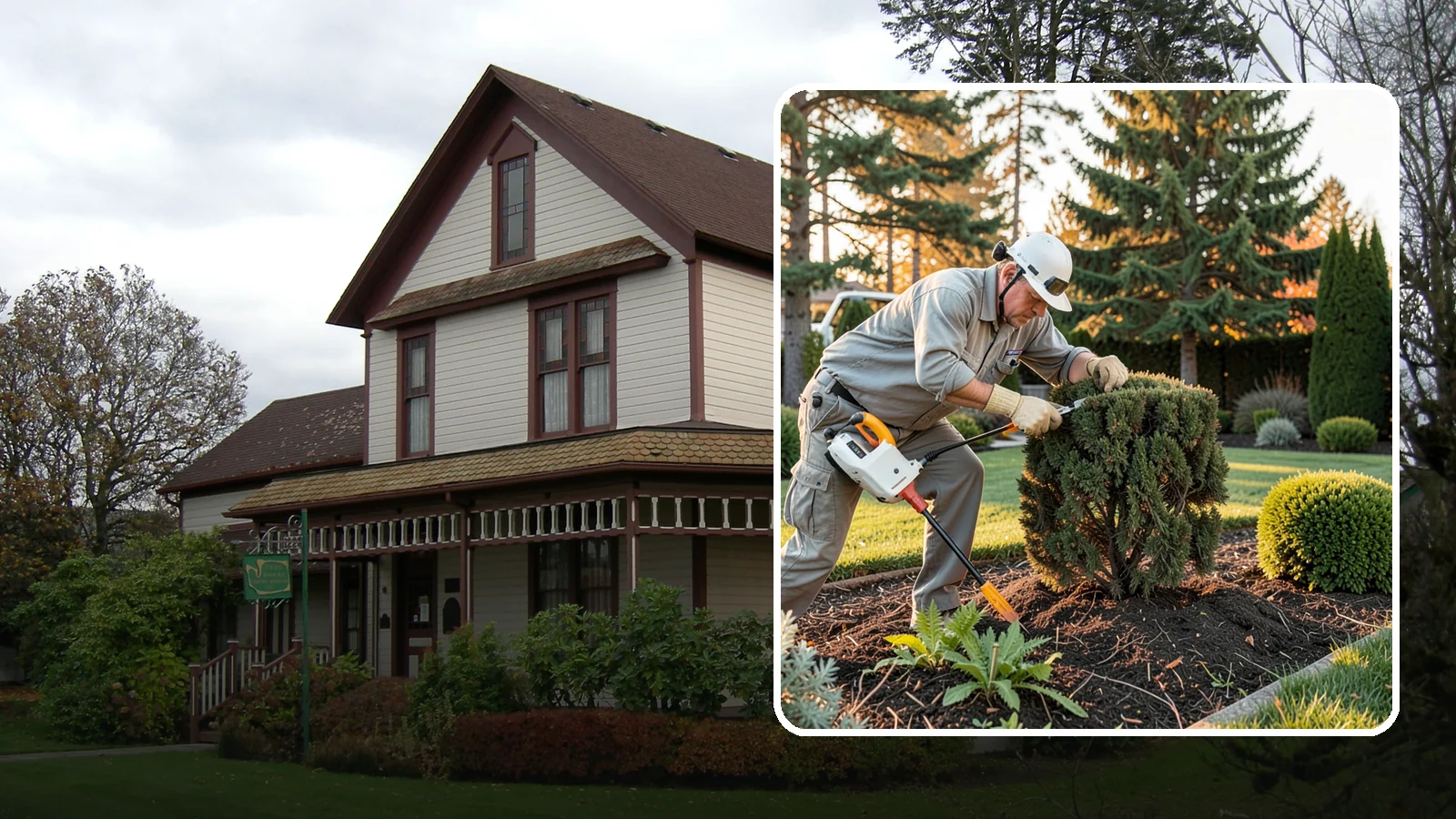 Juniper Pruning in Sumner, Pierce County, WA - Careful selective pruning of junipers that respects their no-regrowth-from-old-wood habit to maintain shape and health.