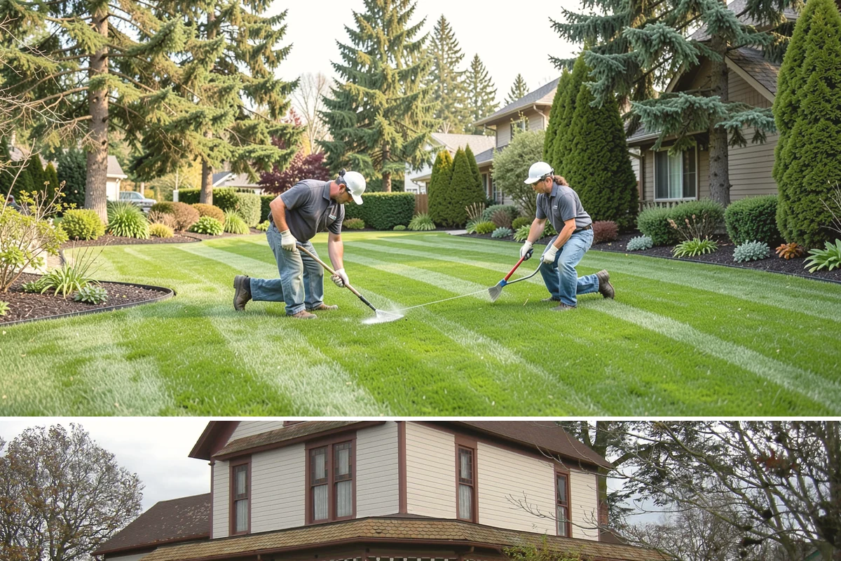 Juniper Pruning in Sumner, Pierce County, WA - In Western Washington, prune junipers in late winter to early spring, cutting only into green growth since they will not resprout...