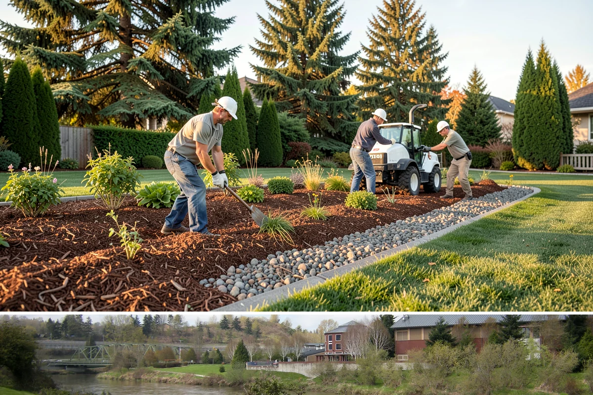 Juniper Pruning in Tukwila, King County, WA - In Western Washington, prune junipers in late winter to early spring, cutting only into green growth since they will not resprout...