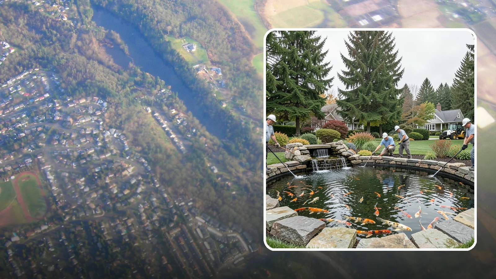 Koi Pond Installation in Algona, King County, WA - Purpose-built koi ponds with the depth, filtration, and aeration that keep koi healthy and thriving.