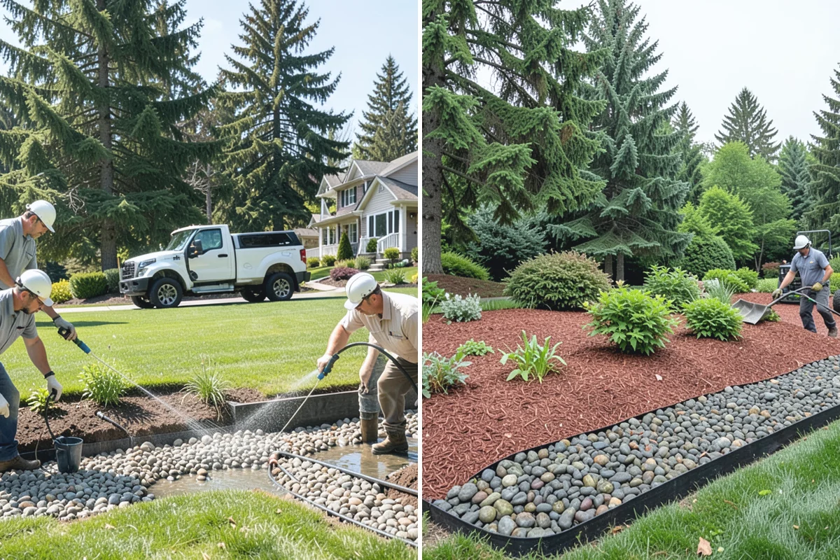 Koi Pond Installation in Auburn, King County, WA - Design the koi pond size and depth