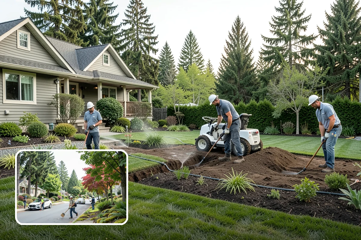 Koi Pond Installation in Beaux Arts Village, King County, WA - Built specifically for healthy koi
