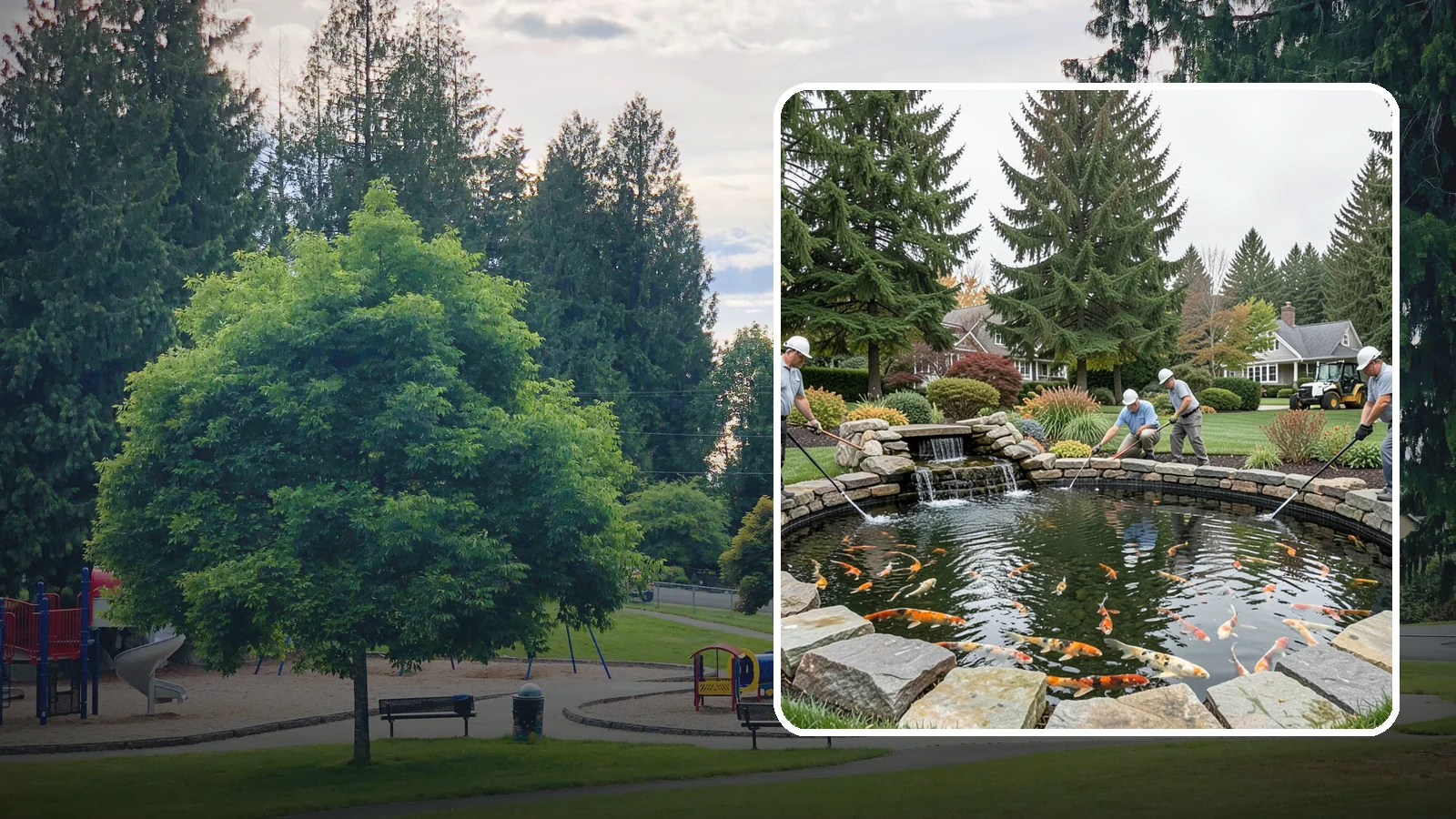 Koi Pond Installation in Bonney Lake, Pierce County, WA - Purpose-built koi ponds with the depth, filtration, and aeration that keep koi healthy and thriving.