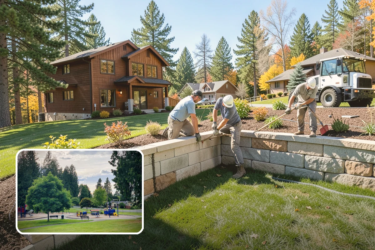 Koi Pond Installation in Bonney Lake, Pierce County, WA - Built specifically for healthy koi