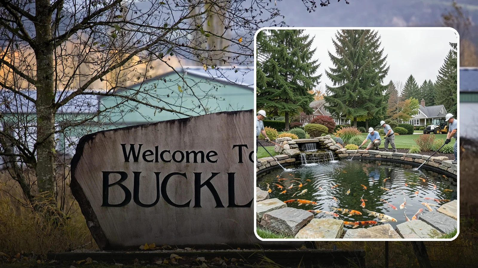 Koi Pond Installation in Buckley, Pierce County, WA - Purpose-built koi ponds with the depth, filtration, and aeration that keep koi healthy and thriving.