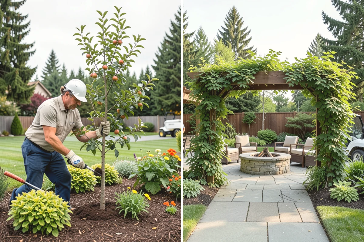 Koi Pond Installation in Burlington, Skagit County, WA - Design the koi pond size and depth