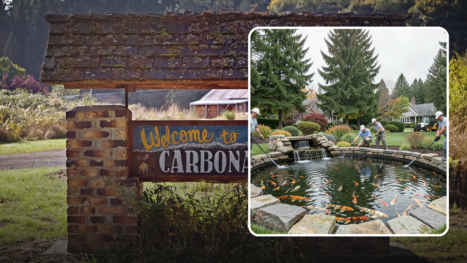 Koi Pond Installation in Carbonado, Pierce County, WA - Purpose-built koi ponds with the depth, filtration, and aeration that keep koi healthy and thriving.