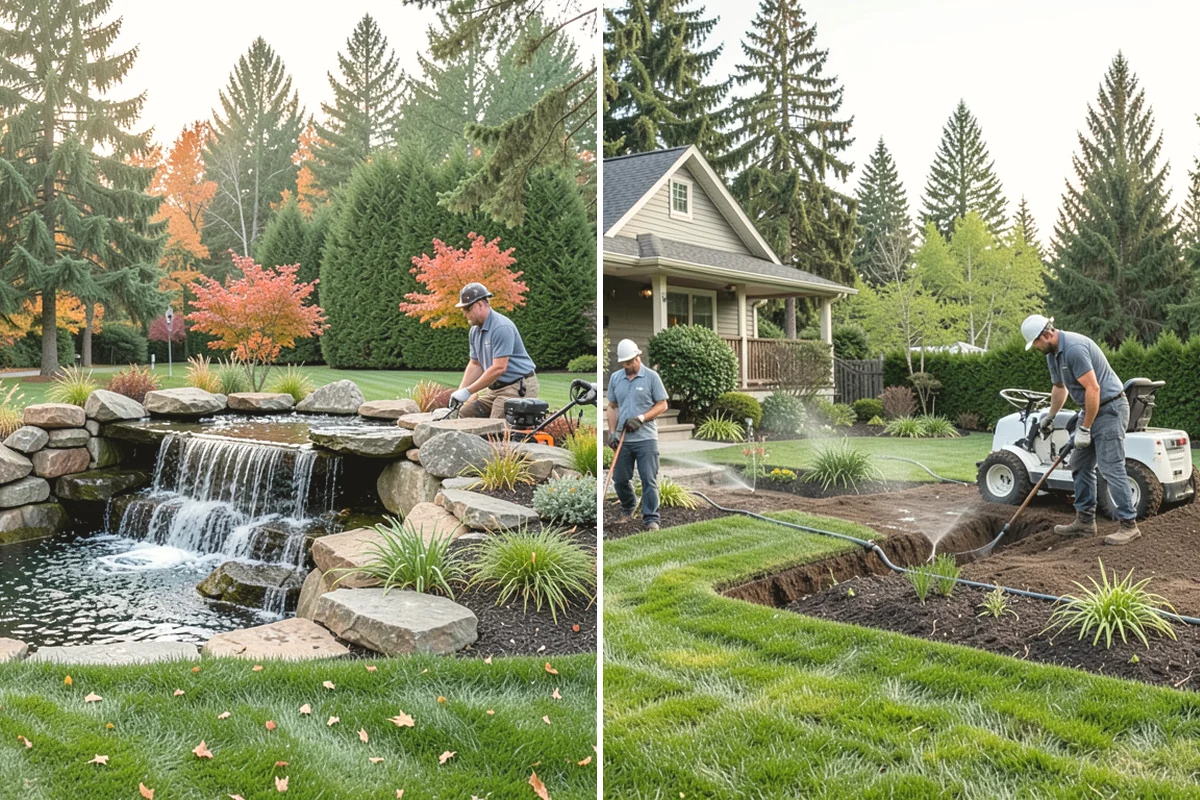 Koi Pond Installation in Carbonado, Pierce County, WA - Design the koi pond size and depth