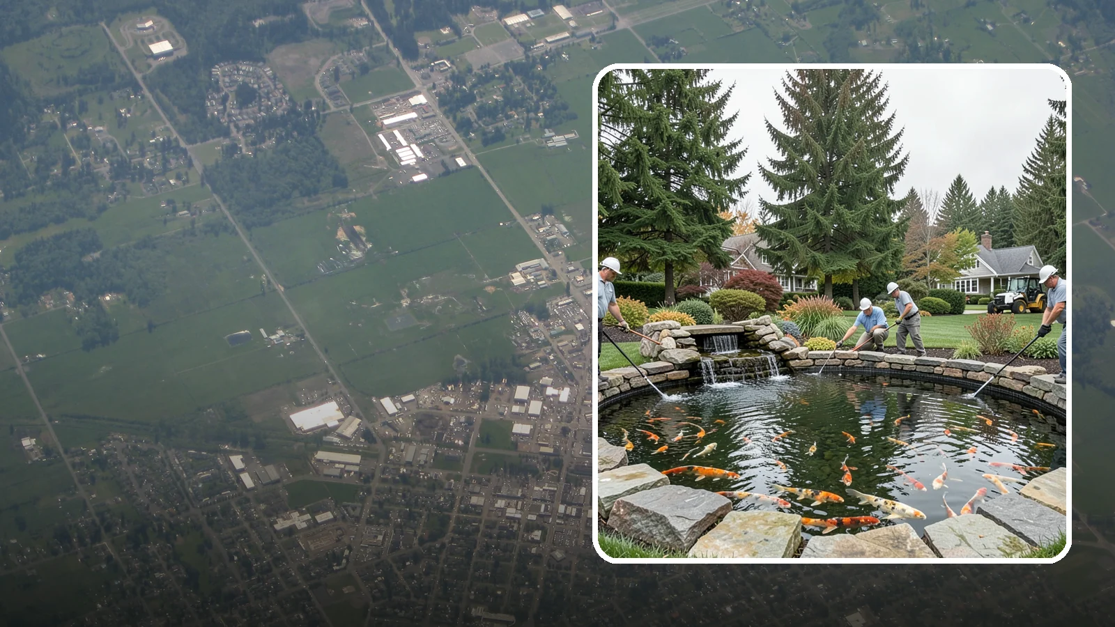 Koi Pond Installation in Enumclaw, King County, WA - Purpose-built koi ponds with the depth, filtration, and aeration that keep koi healthy and thriving.
