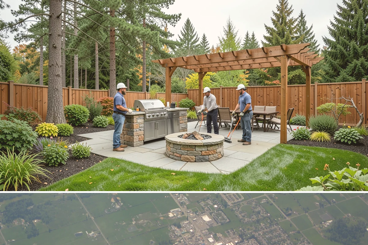 Koi Pond Installation in Enumclaw, King County, WA - Best built spring through summer for cycling before winter.