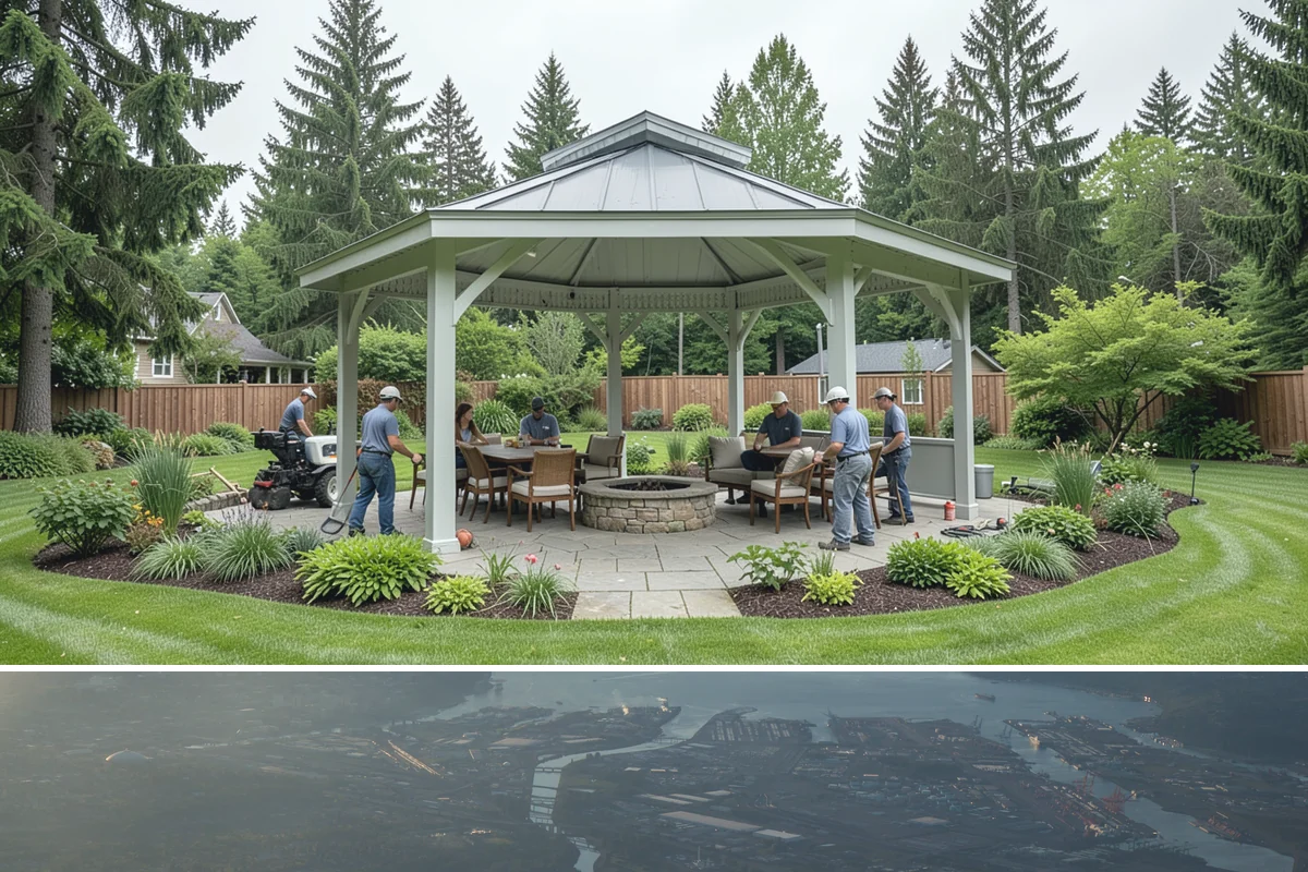 Koi Pond Installation in Fife, Pierce County, WA - Best built spring through summer for cycling before winter.