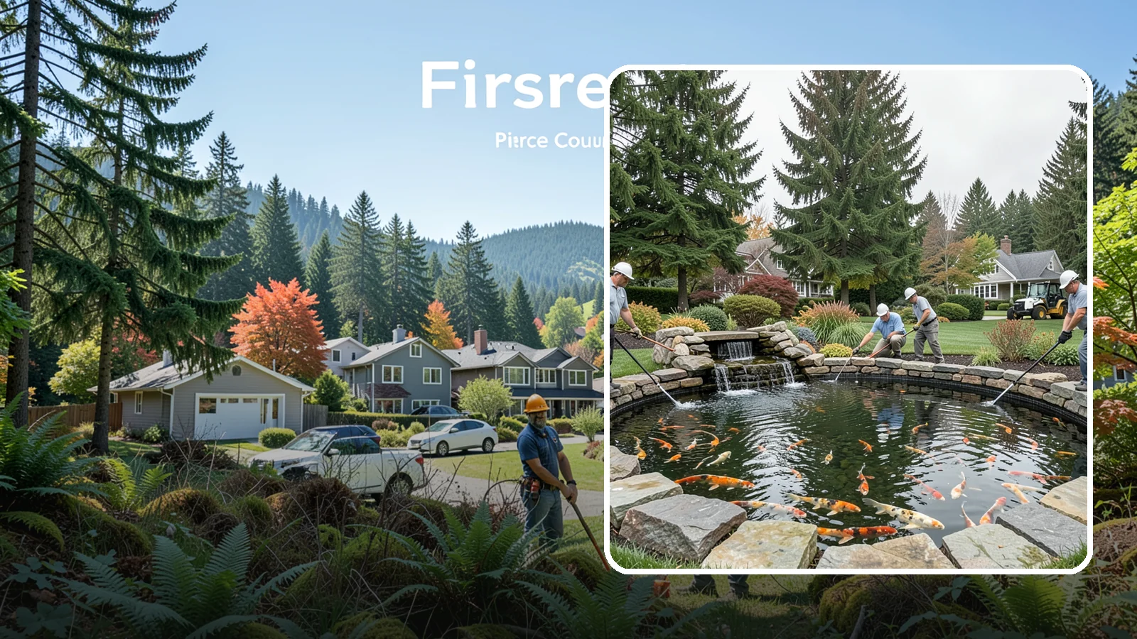 Koi Pond Installation in Fircrest, Pierce County, WA - Purpose-built koi ponds with the depth, filtration, and aeration that keep koi healthy and thriving.