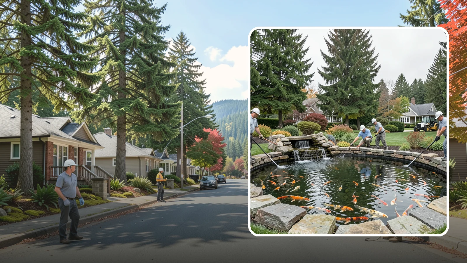 Koi Pond Installation in Hunts Point, King County, WA - Purpose-built koi ponds with the depth, filtration, and aeration that keep koi healthy and thriving.