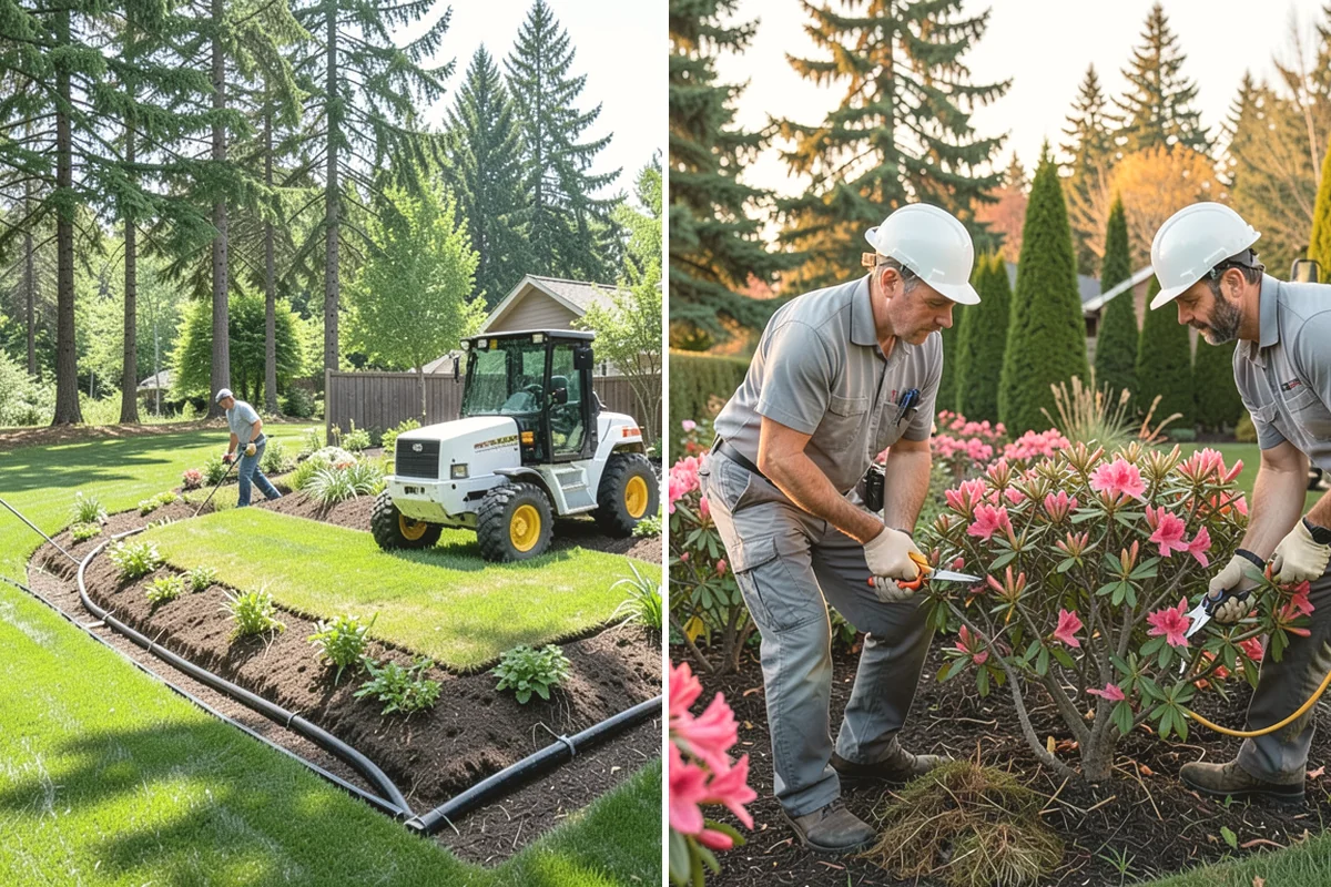 Koi Pond Installation in La Conner, Skagit County, WA - Design the koi pond size and depth