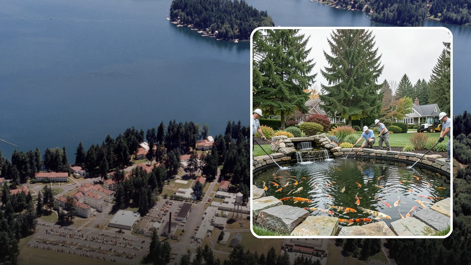 Koi Pond Installation in Lakewood, Pierce County, WA - Purpose-built koi ponds with the depth, filtration, and aeration that keep koi healthy and thriving.