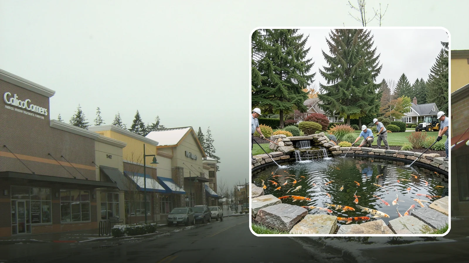 Koi Pond Installation in Mill Creek, Snohomish County, WA - Purpose-built koi ponds with the depth, filtration, and aeration that keep koi healthy and thriving.