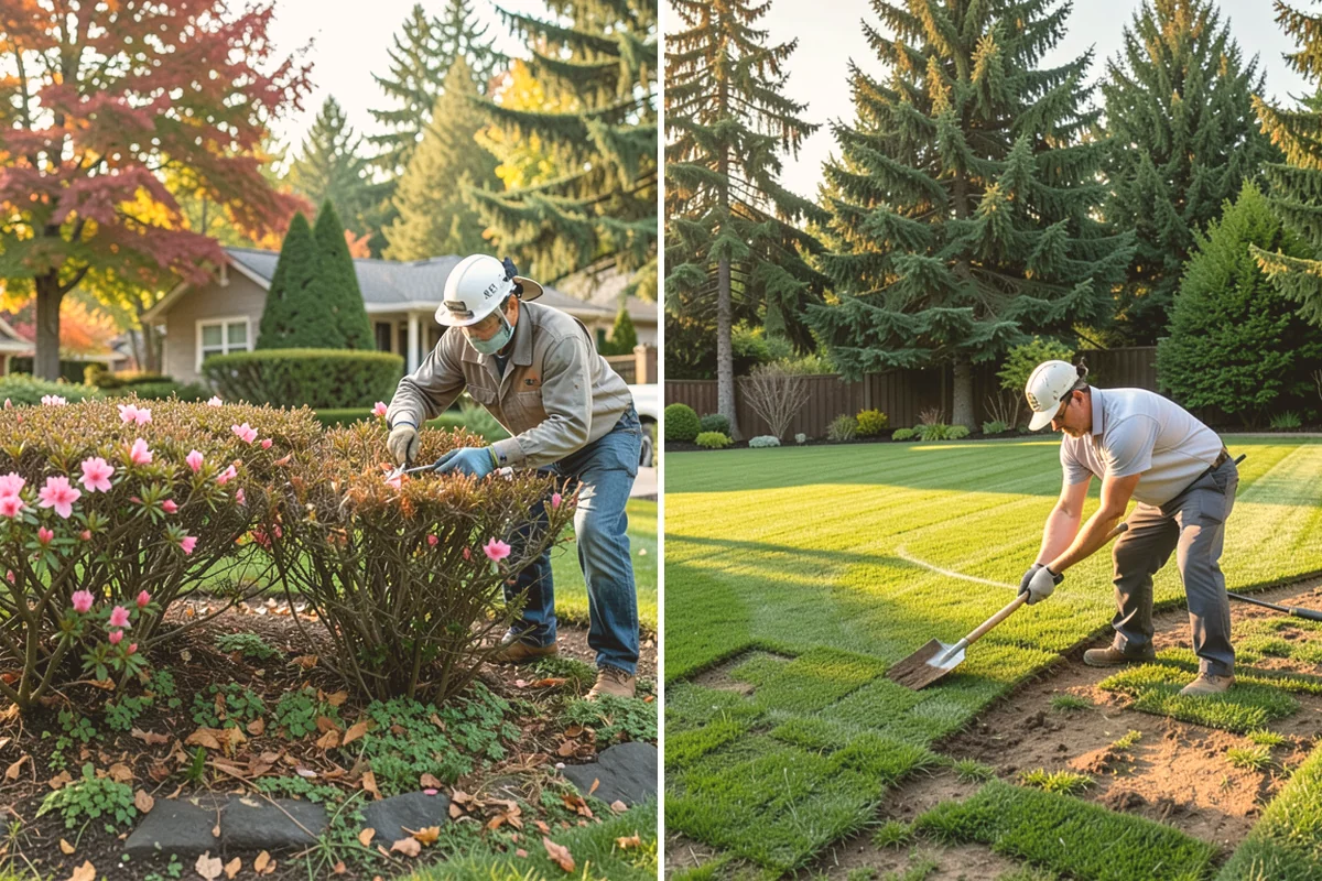 Koi Pond Installation in Milton, King County, WA - Design the koi pond size and depth