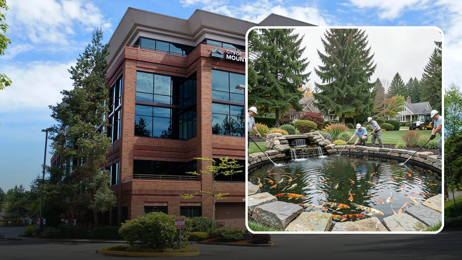 Koi Pond Installation in Mountlake Terrace, Snohomish County, WA - Purpose-built koi ponds with the depth, filtration, and aeration that keep koi healthy and thriving.